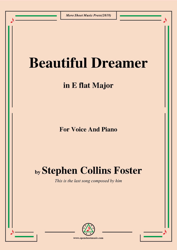 Stephen Collins Foster-Beautiful Dreamer