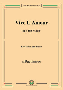Bactimorc-Vive L'Amour