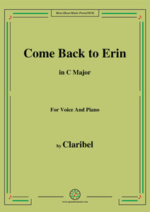 Claribel-Come Back to Erin