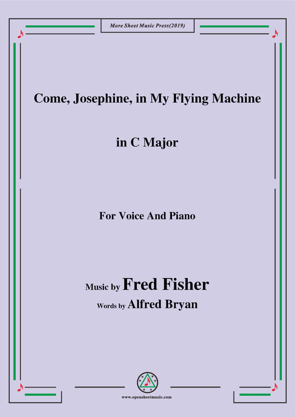 Fred Fisher-Come,Josephine,in My Flying Machine