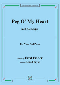 Fred Fisher-Peg O' My Heart