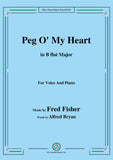 Fred Fisher-Peg O' My Heart