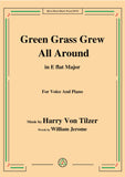 Harry Von Tilzer-Green Grass Grew All Around
