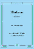 Harold Weeks-Hindustan