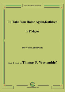 Thomas P. Westenddrf-I'll Take You Home Again,Kathleen
