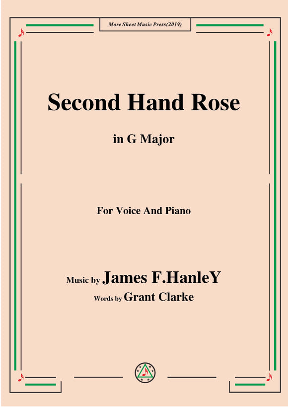 James F. Hanley-Second Hand Rose