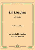 Ada DeLachau-Li'l Liza Jane