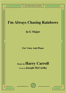 Harry Carroll-I'm Always Chasing Rainbows