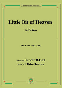 Ernest R. Ball-Little Bit of Heaven