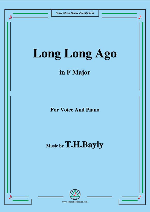 Bayly-Long Long Ago