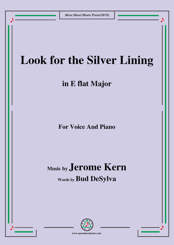 Jerome Kern-Look for the Silver Lining