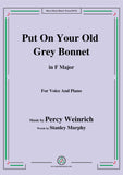 Percy Wenrich-Put On Your Old Grey Bonnet