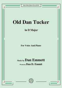 Dan Emmett-Old Dan Tucker