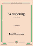 John Schonberger-Whispering