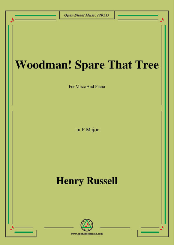 Henry Russell-Woodman!Spare That Tree