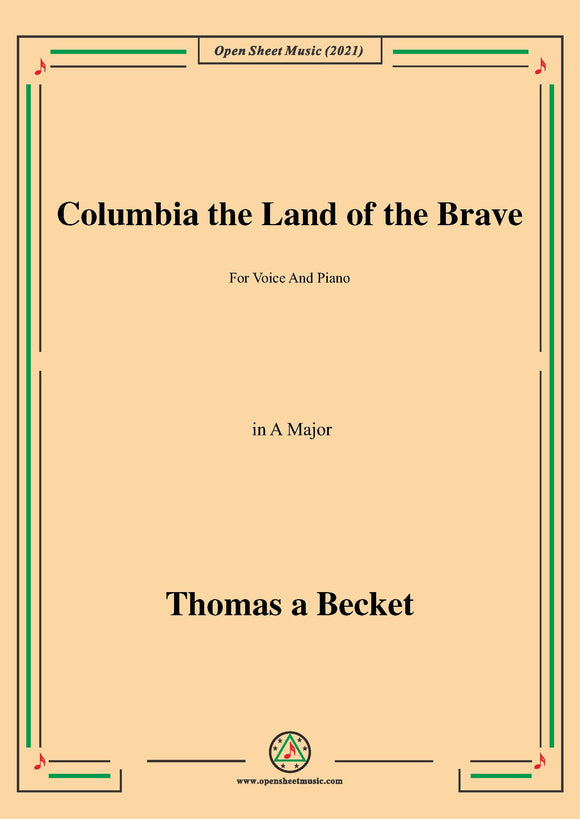 David T. Shaw-Columbia the Land of the Brave