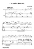 Mascagni-Fantasia on Airs,for Violin and Piano