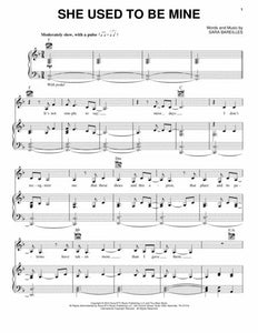 She Used To Be Mine (from Waitress The Musical)