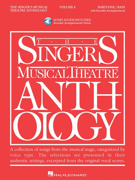 The Singer's Musical Theatre Anthology - Volume 4 - Baritone/Bass