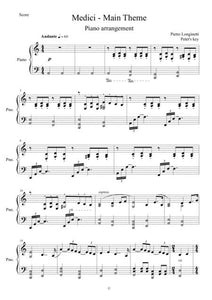 Medici (Main theme) - Piano Arrangement