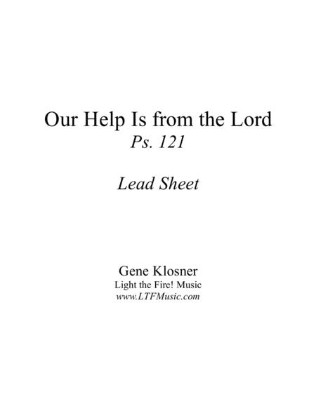 Our Help Is from the Lord (Ps. 121) [Lead Sheet]