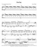 You Say (Piano, Lyrics, Chords)