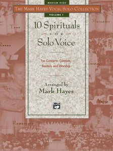 10 Spirituals for Solo Voice - Medium High (Book)