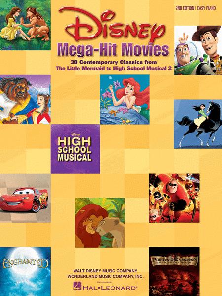 Disney Mega-Hit Movies - Easy Piano)