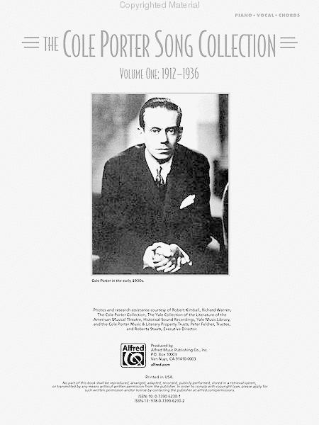 The Cole Porter Song Collection Volume 1 1912 1936 – Open