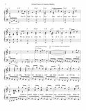 Armed Forces of America Medley (Solo Piano-C with Lyrics)